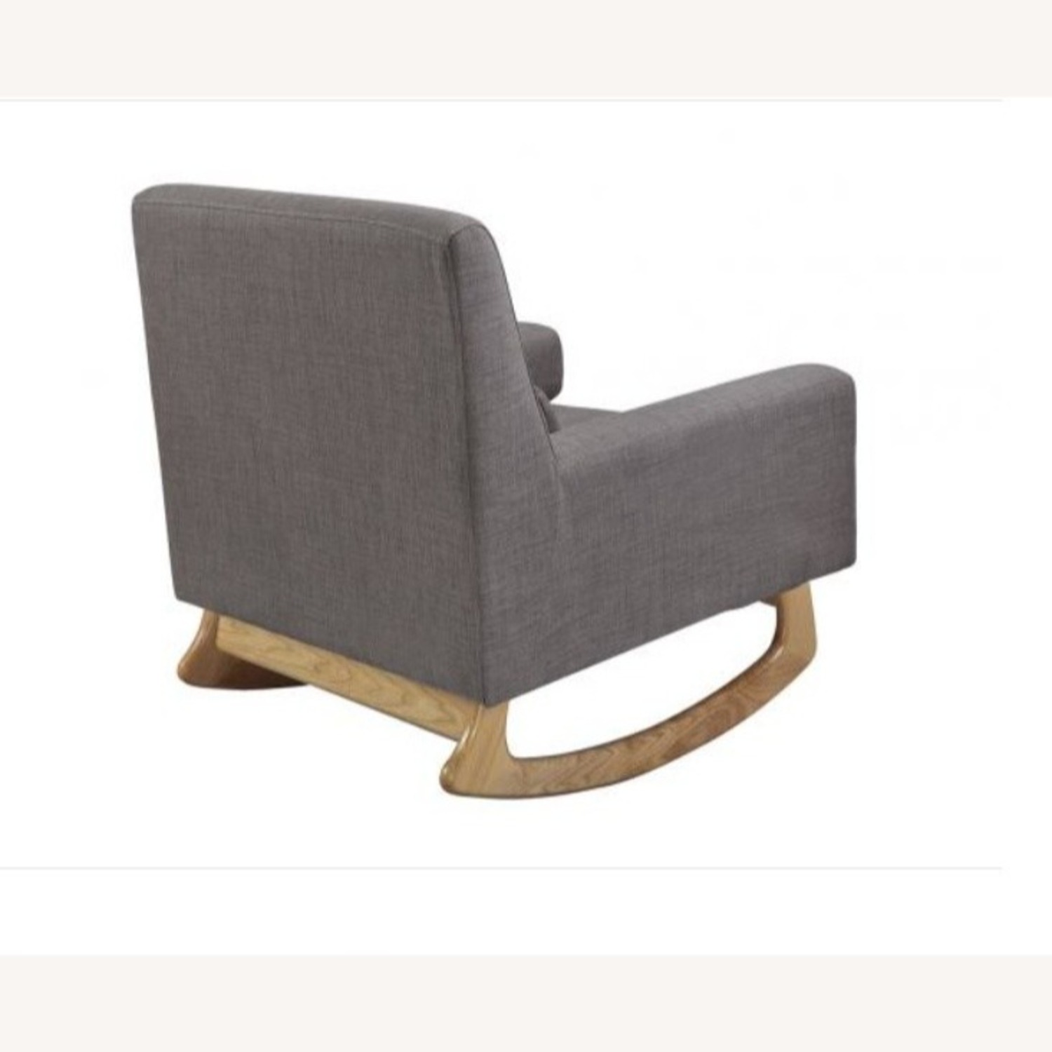 Babyletto Dark Gray Fabric Nursing Chair - image-3