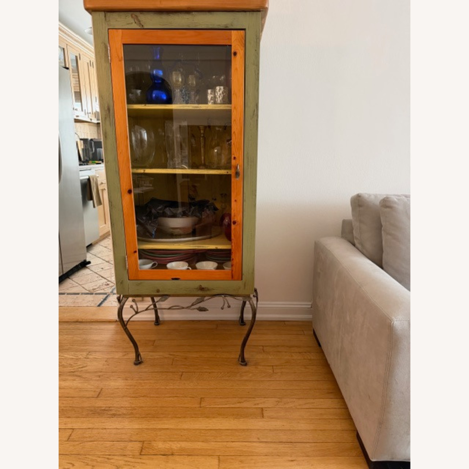 Natural Wood Sideboard - image-1