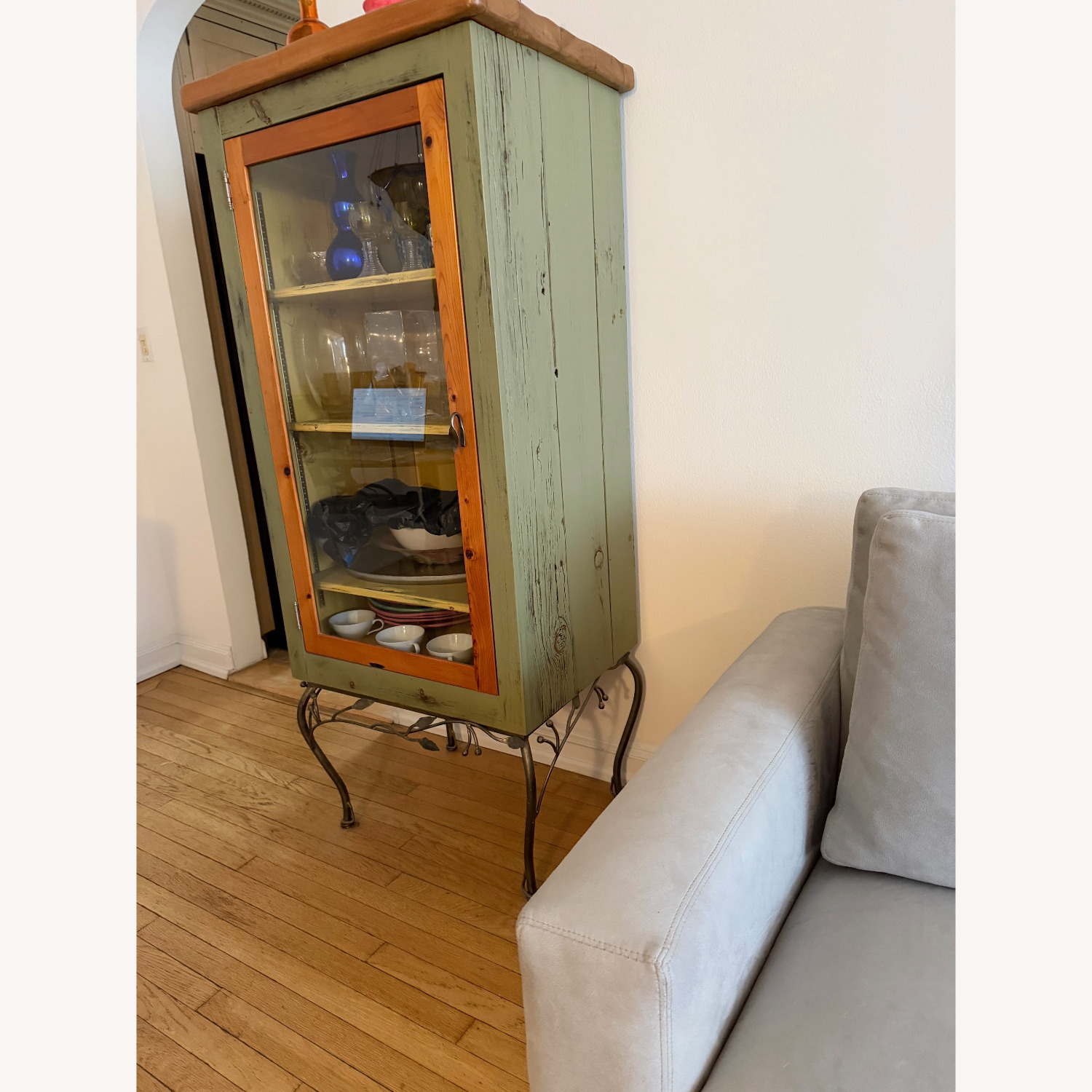 Natural Wood Sideboard - image-2