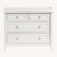 Ava Regency 4-Drawer Dresser (With Topper)