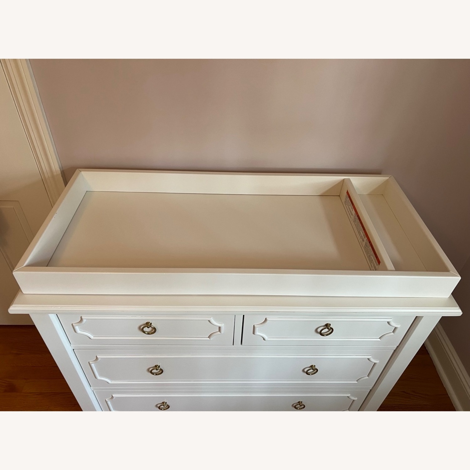 Ava Regency 4-Drawer Dresser (With Topper) - image-4