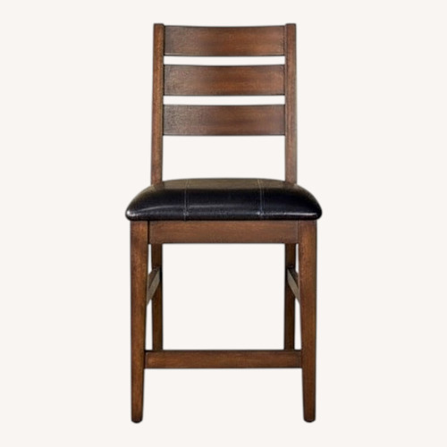 Used Ashley Furniture Dark Brown Wood Dining Chairs for sale on AptDeco