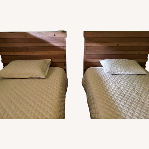 Used Two twins converted to queen for sale on AptDeco