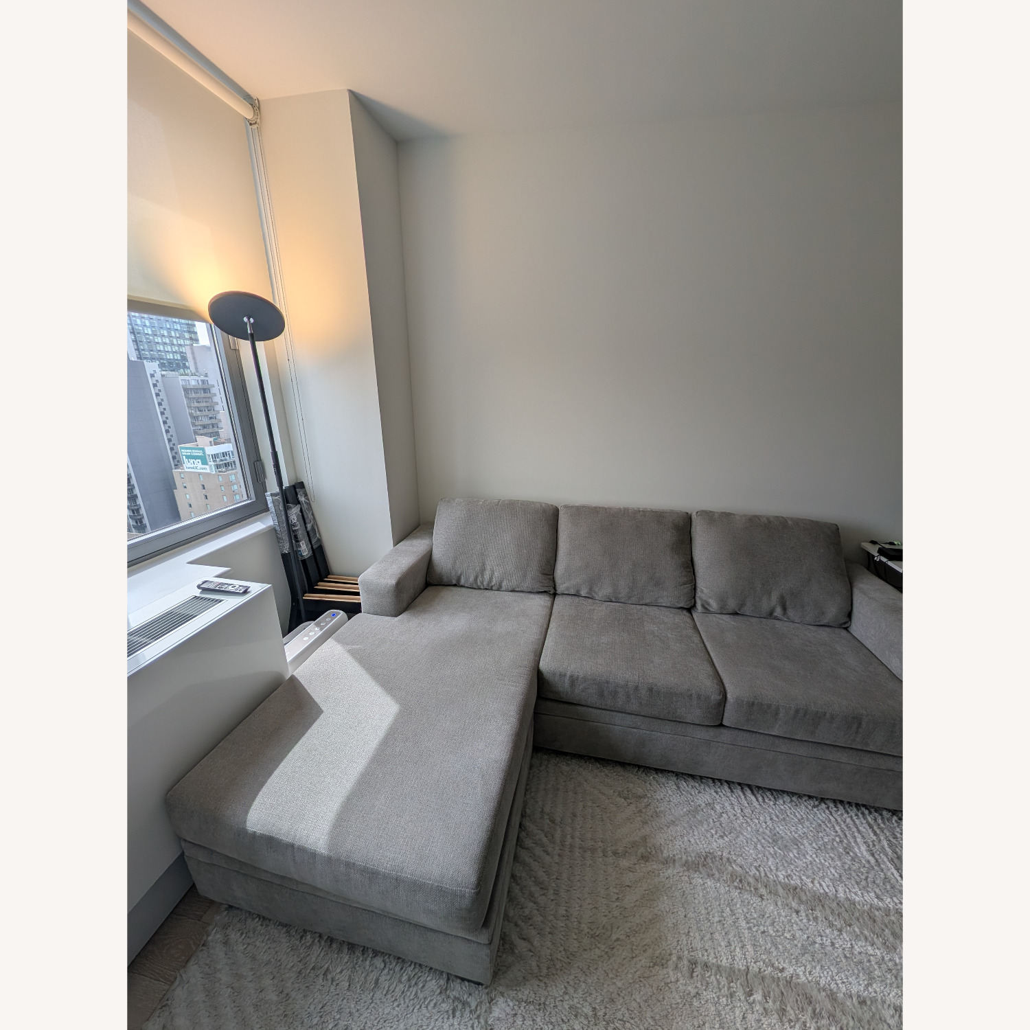 Bonaterra Light Gray Chaise Lounge - image-3