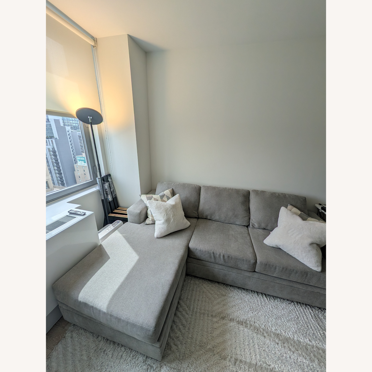 Bonaterra Light Gray Chaise Lounge - image-2