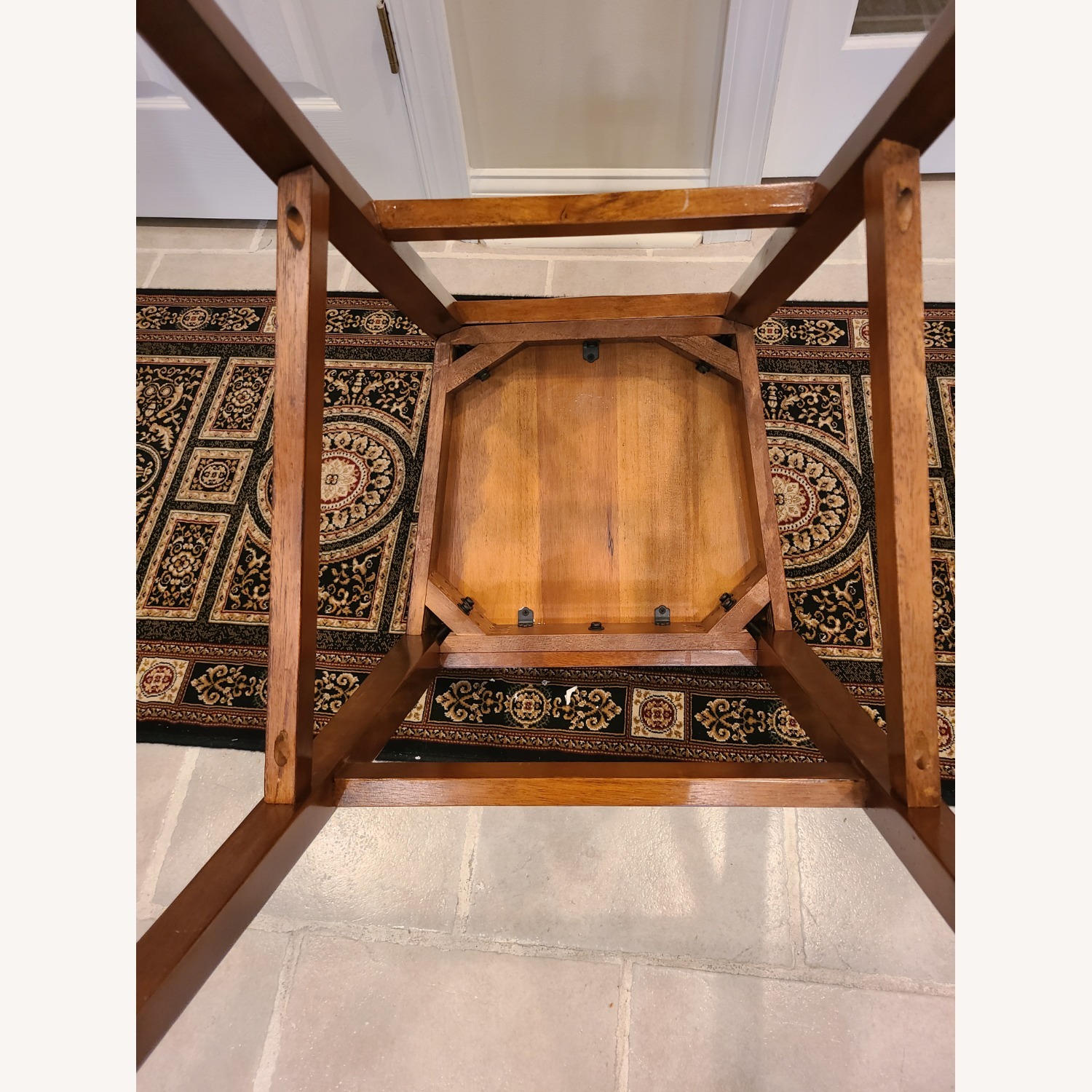 Dark Brown Wood Play Table - image-3