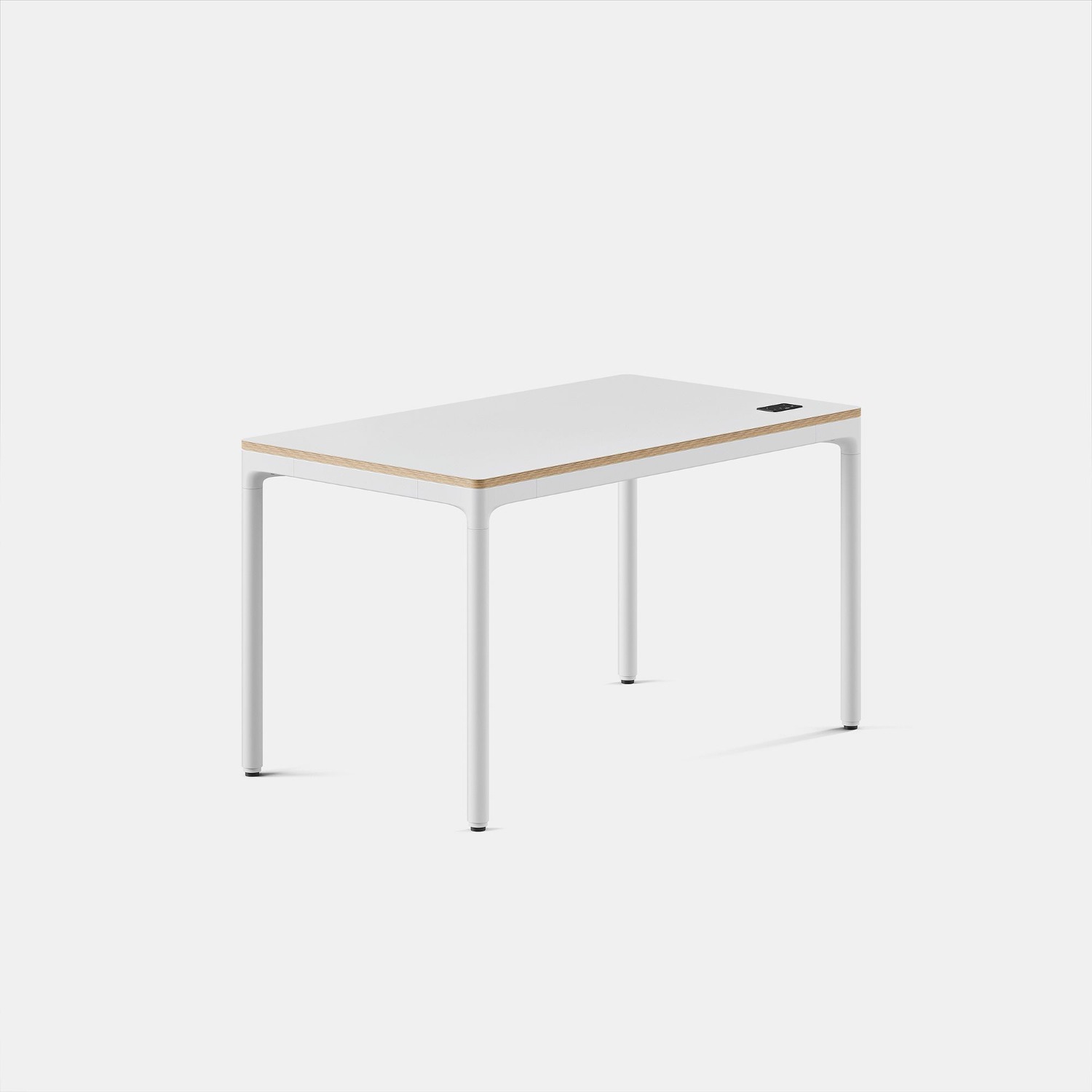 Branch White Wood Desk - image-0