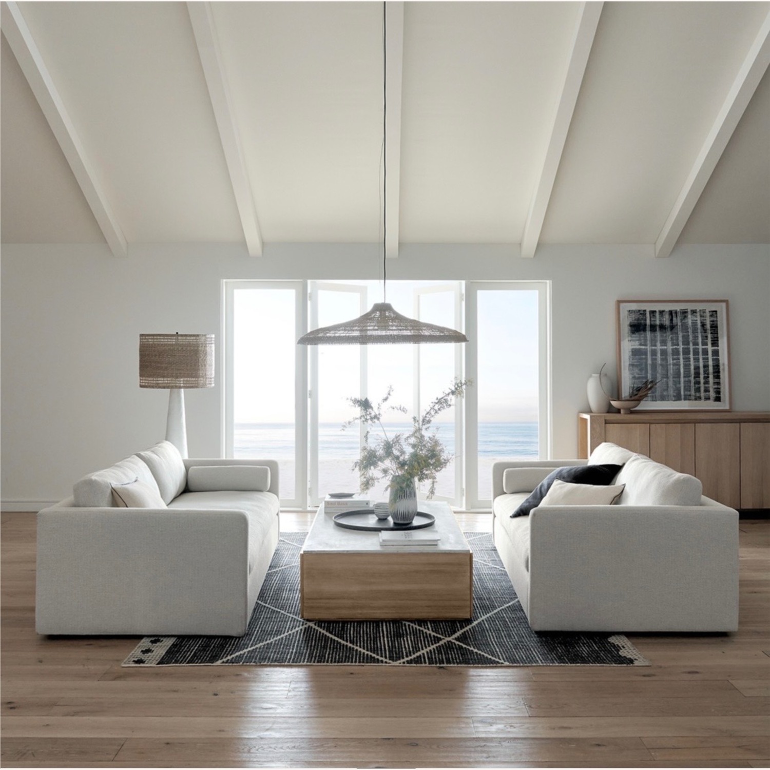 Crate & Barrel Aris 74” Sofa - image-2