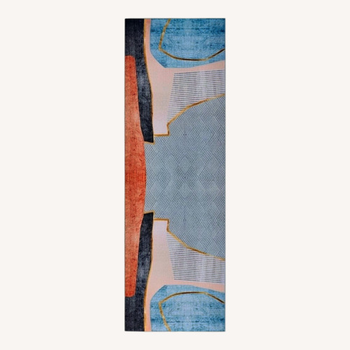 Used Safavieh Runner Beige Blue for sale on AptDeco