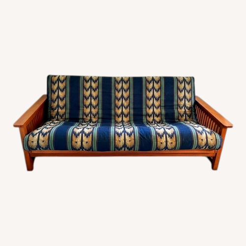 Used Sleepy's Solid Wood Futon Sofa Bed for sale on AptDeco