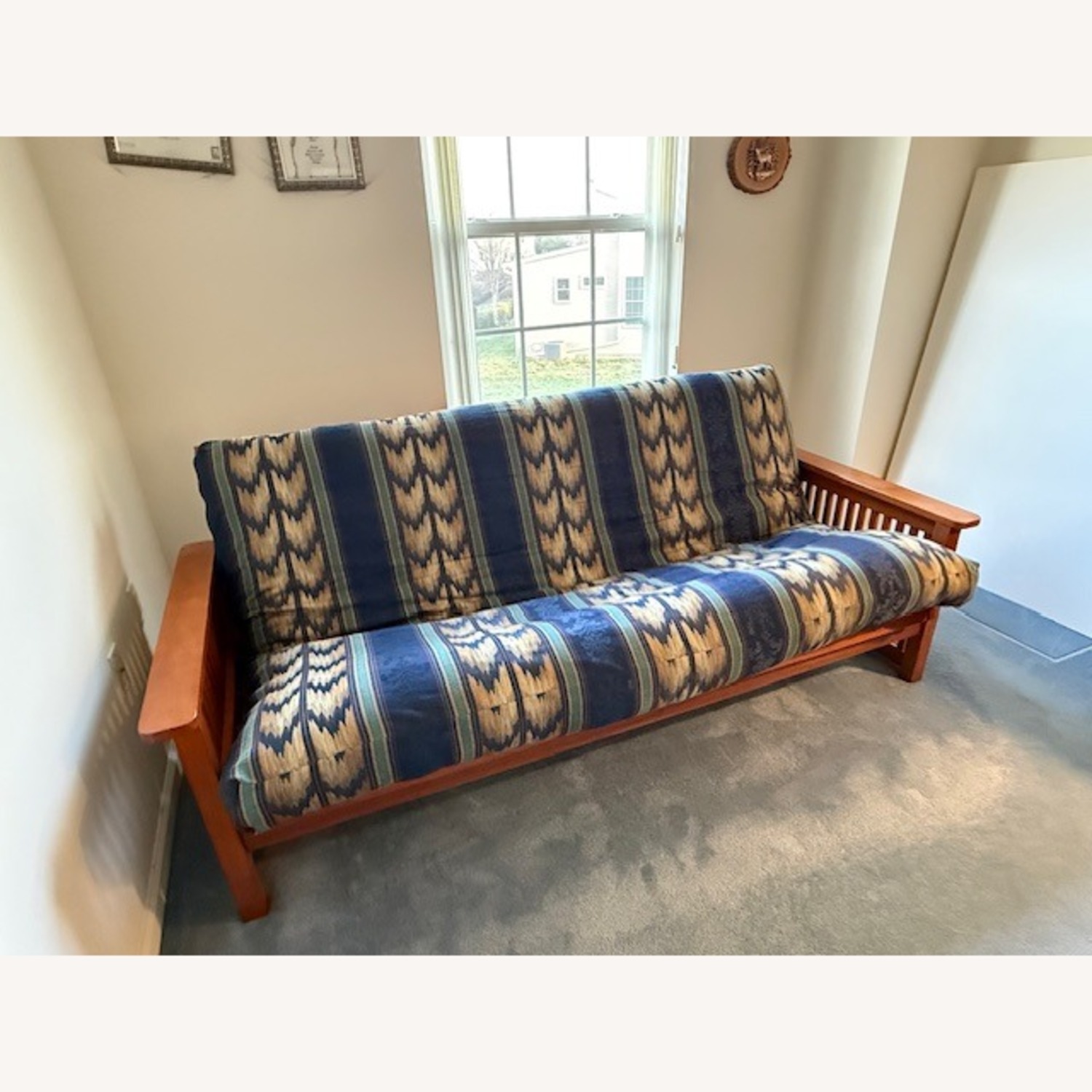 Sleepy's Solid Wood Futon Sofa Bed - image-3