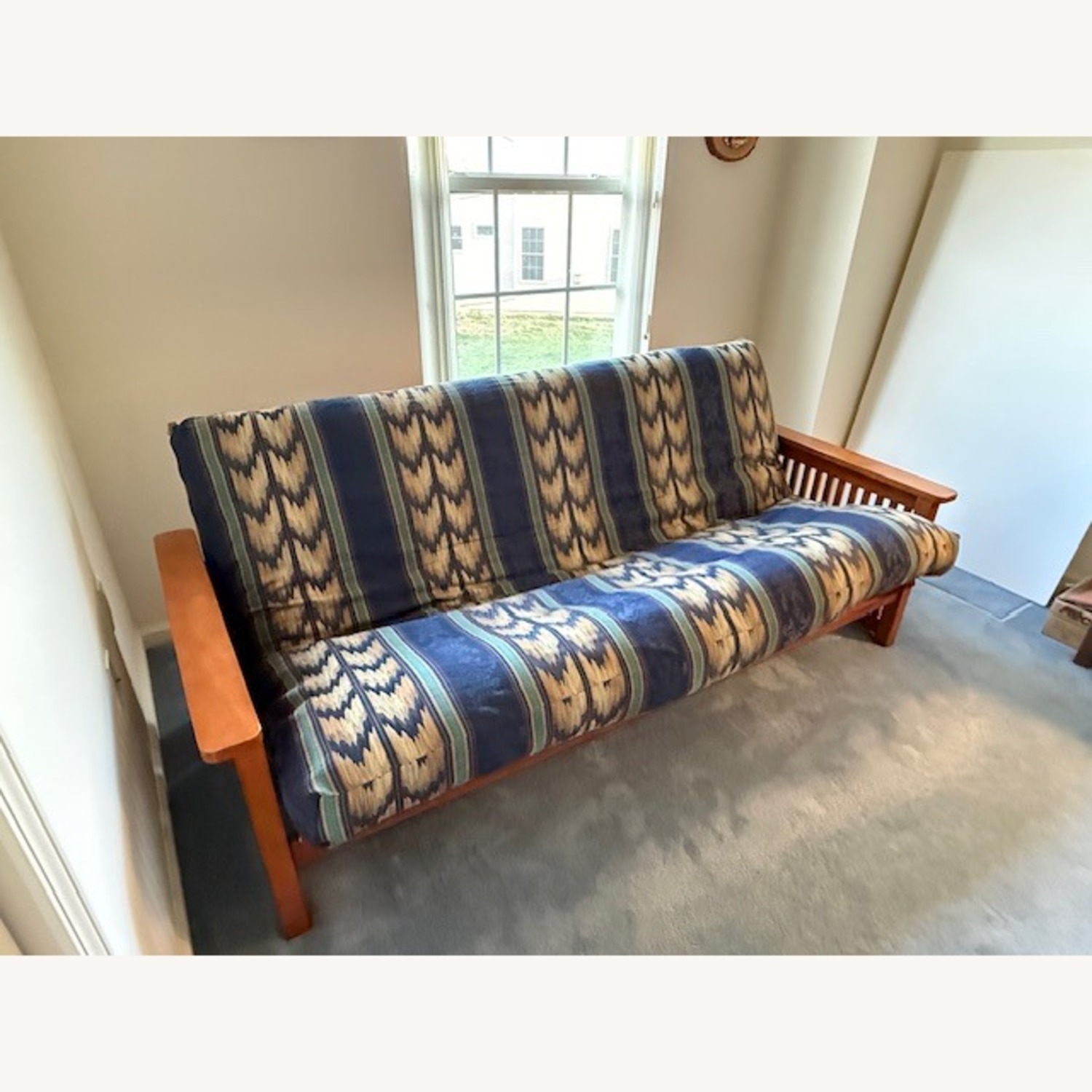 Sleepy's Solid Wood Futon Sofa Bed - image-5