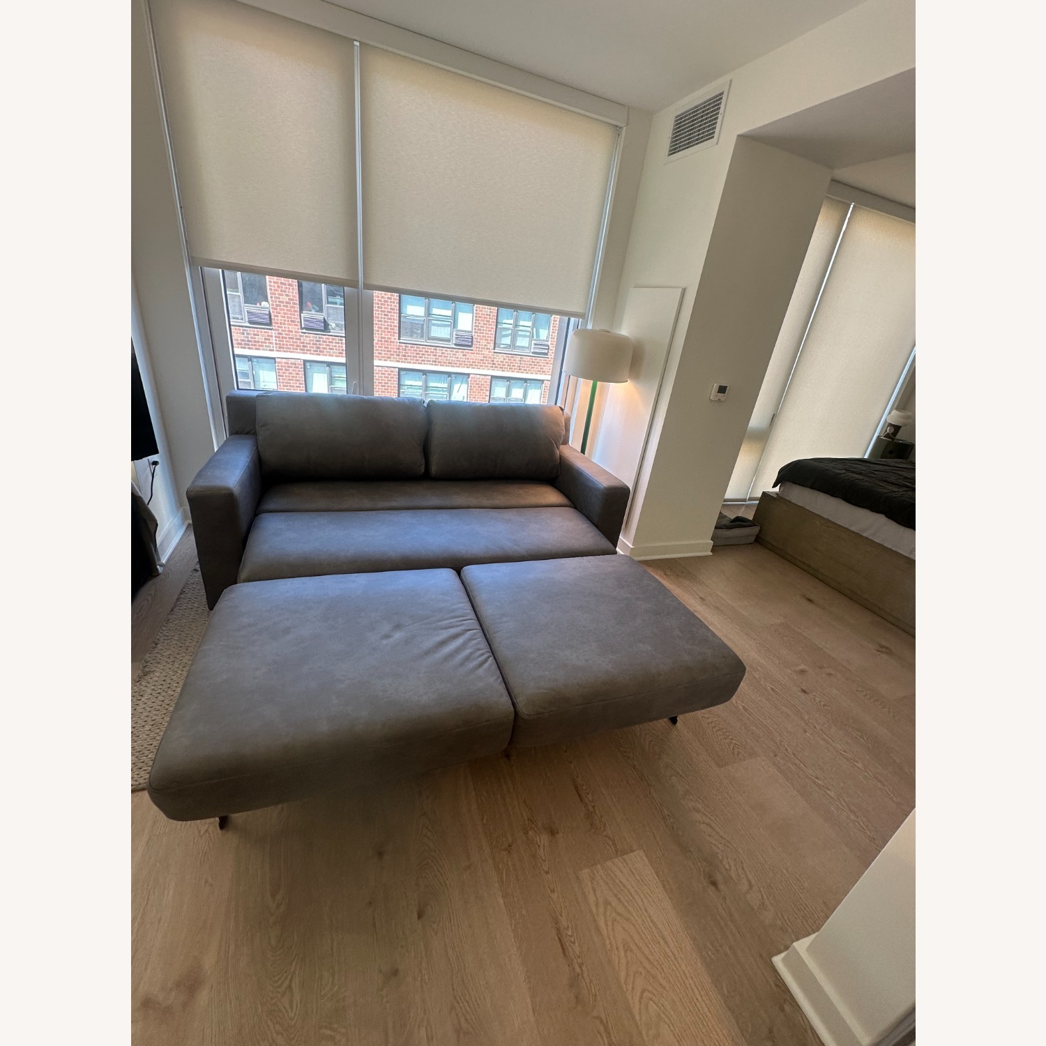 Living Spaces Sleeper Sofa Queen  - image-5