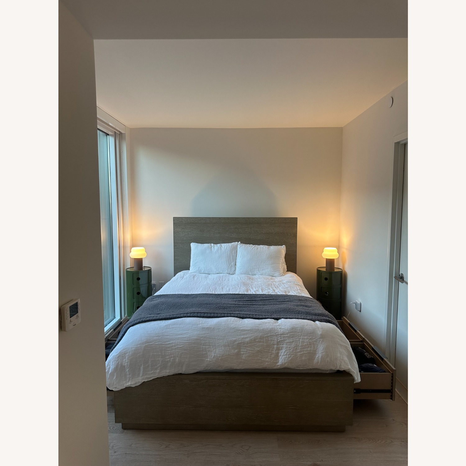  Living Spaces Platform Storage Bed  - image-2