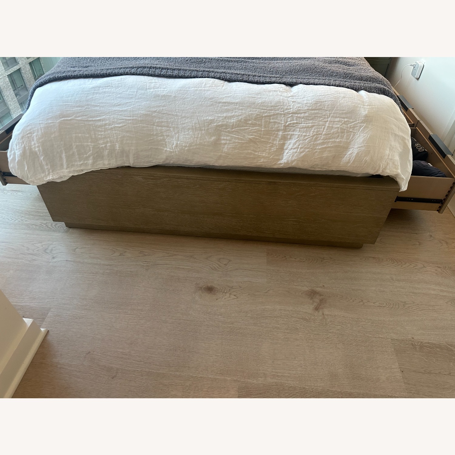  Living Spaces Platform Storage Bed  - image-6