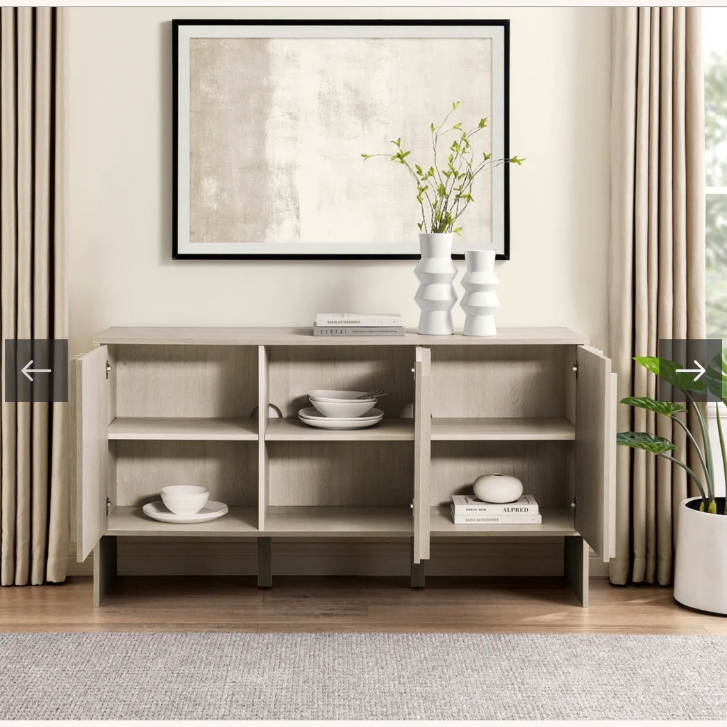 Wayfair Natural Wood Sideboard - image-4