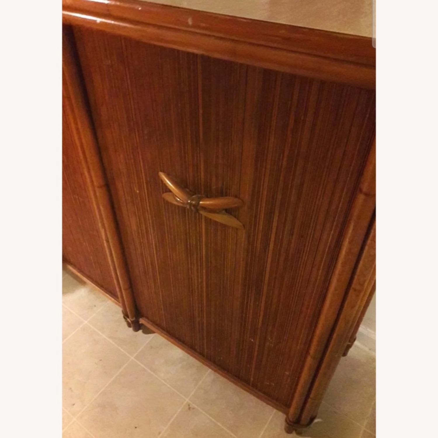 Heywood Wakefield MCM Mobile Cocktail Bar - image-7