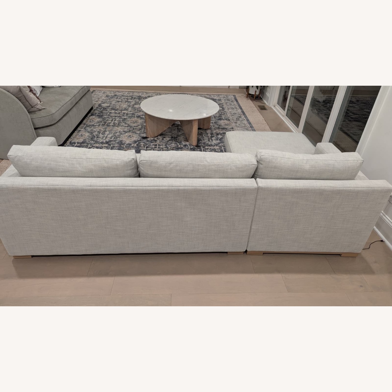 West Elm Regan 2 Piece Left Chaise Sectional - image-2