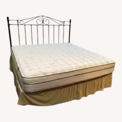 Used Saatva Cotton King Bed for sale on AptDeco