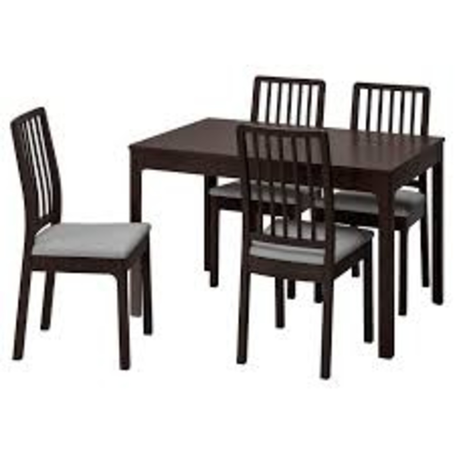 IKEA Ekedalen Extendable Dining Set 4 Chairs - image-4