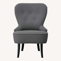 IKEA Remsta Dark Gray Fabric Armchair