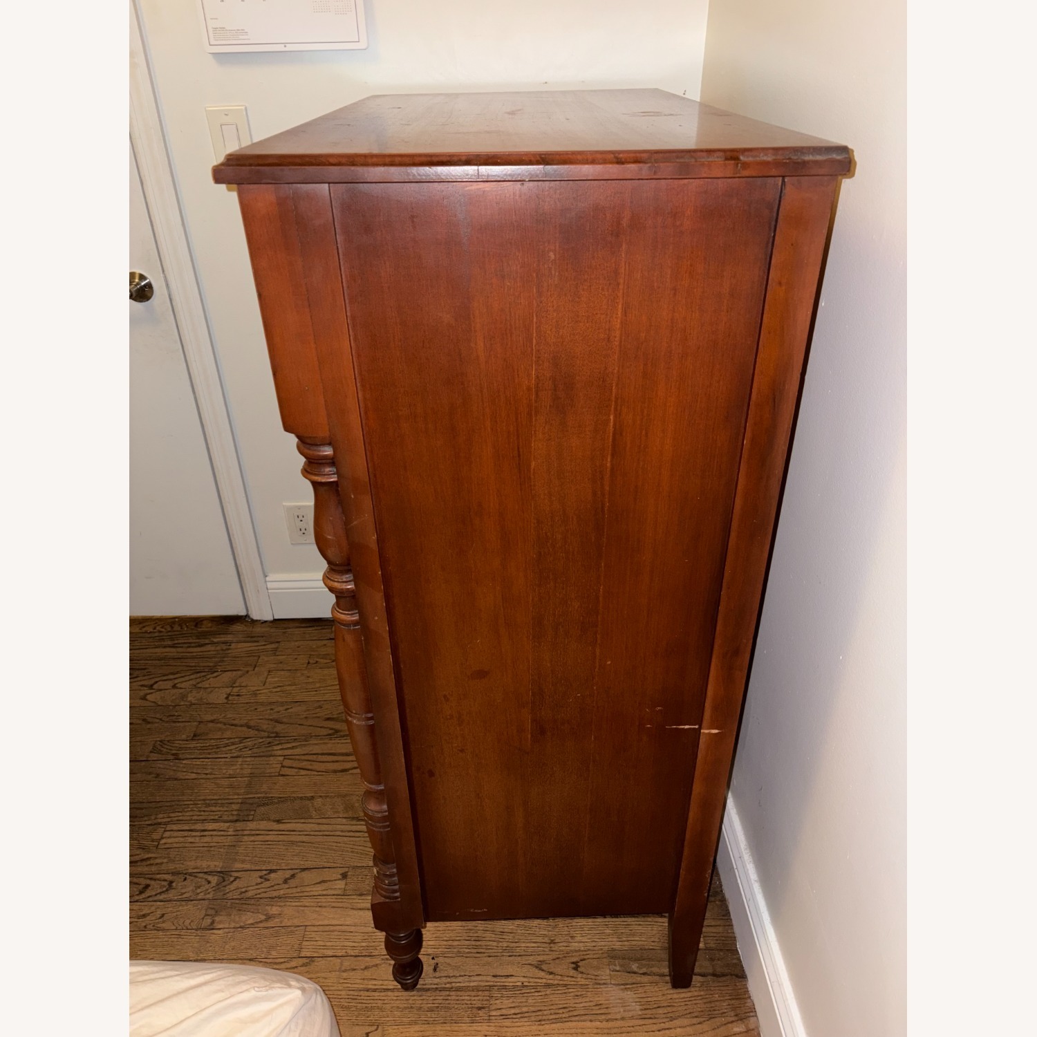 Davis Cabinet Company Dark Brown Wood Dresser - image-2