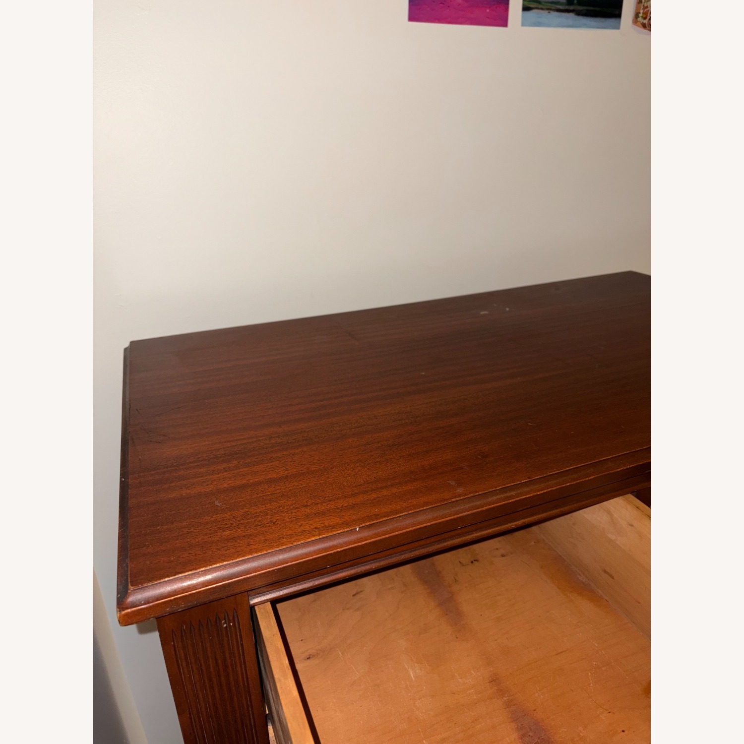 Davis Cabinet Company Dark Brown Wood Dresser - image-3