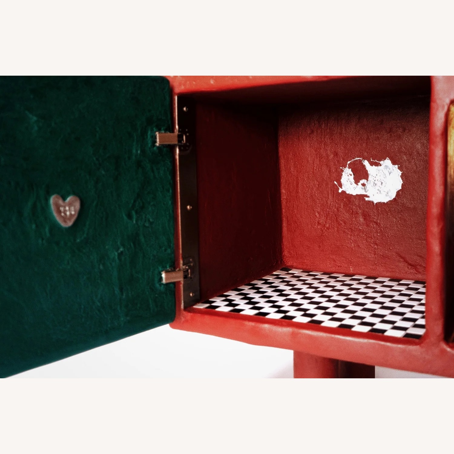 Red Concrete Sideboard - image-3