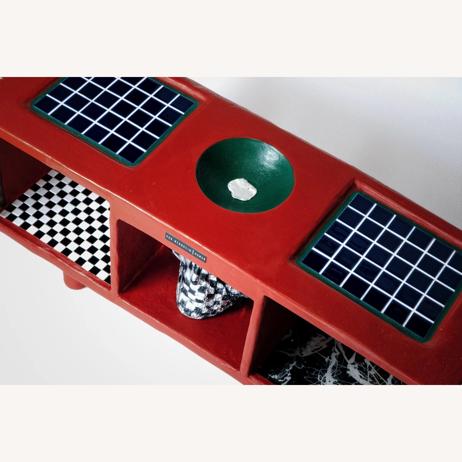 Red Concrete Sideboard - image-2