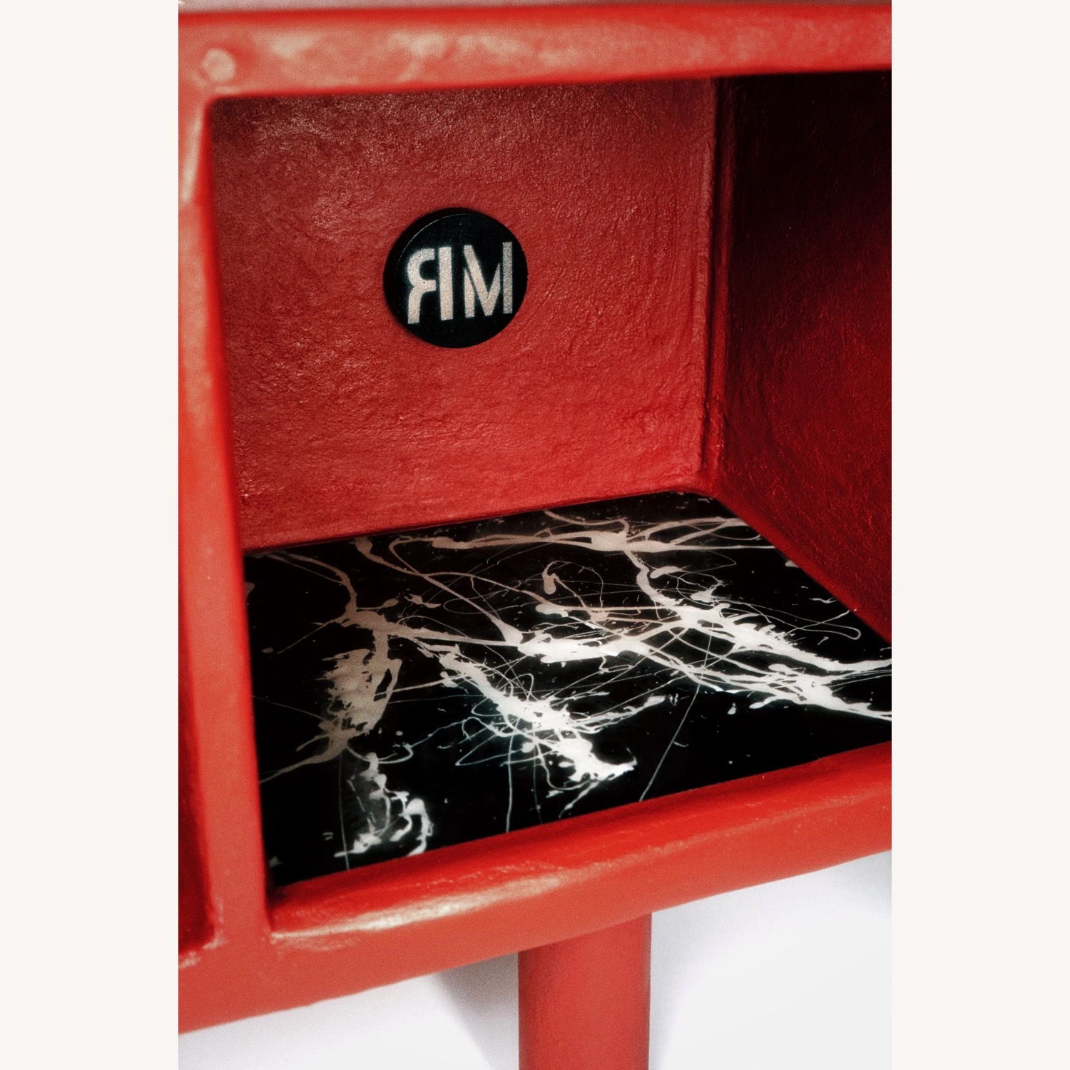 Red Concrete Sideboard - image-6