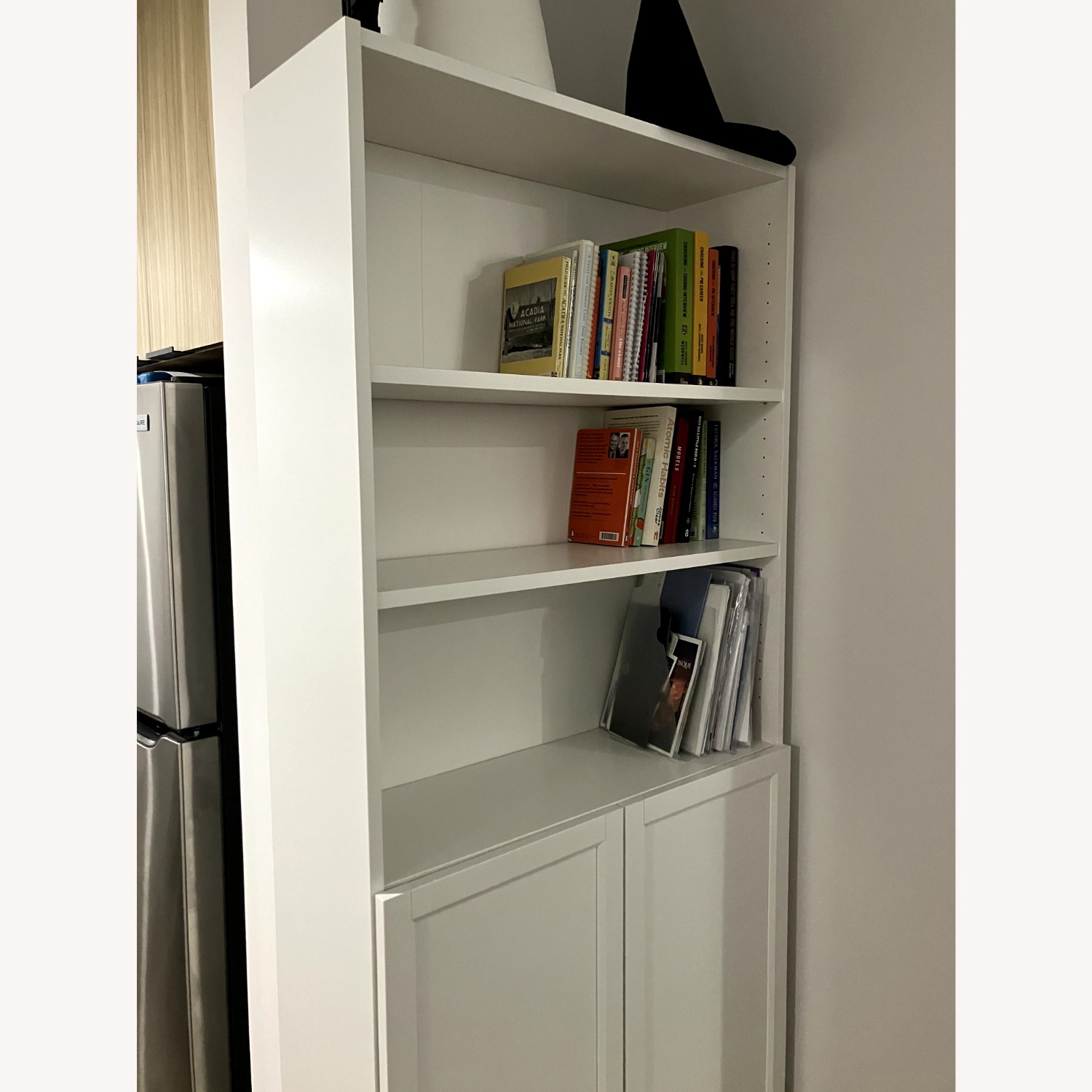 IKEA Billy White Wood Bookcase - image-2