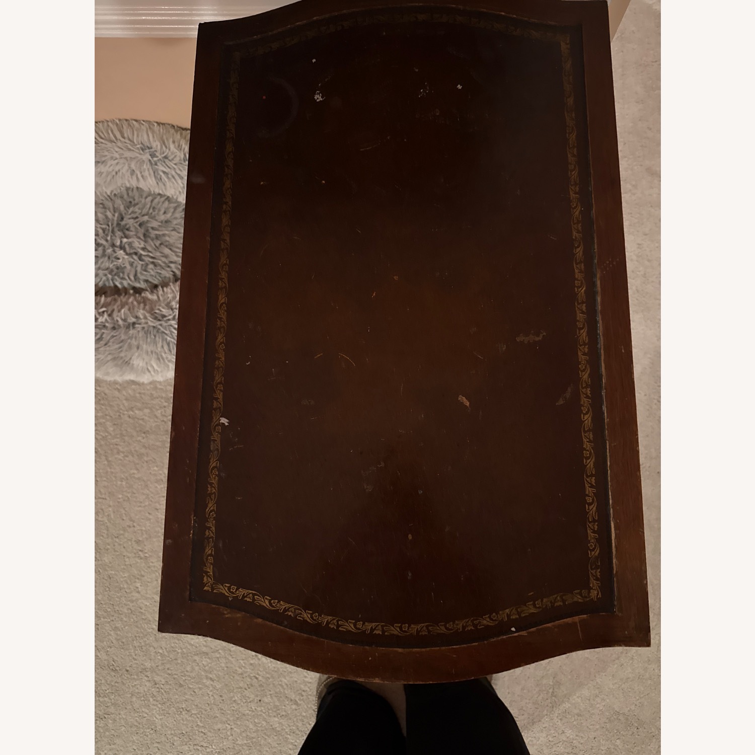 Dark Brown Wood Nightstands - image-9