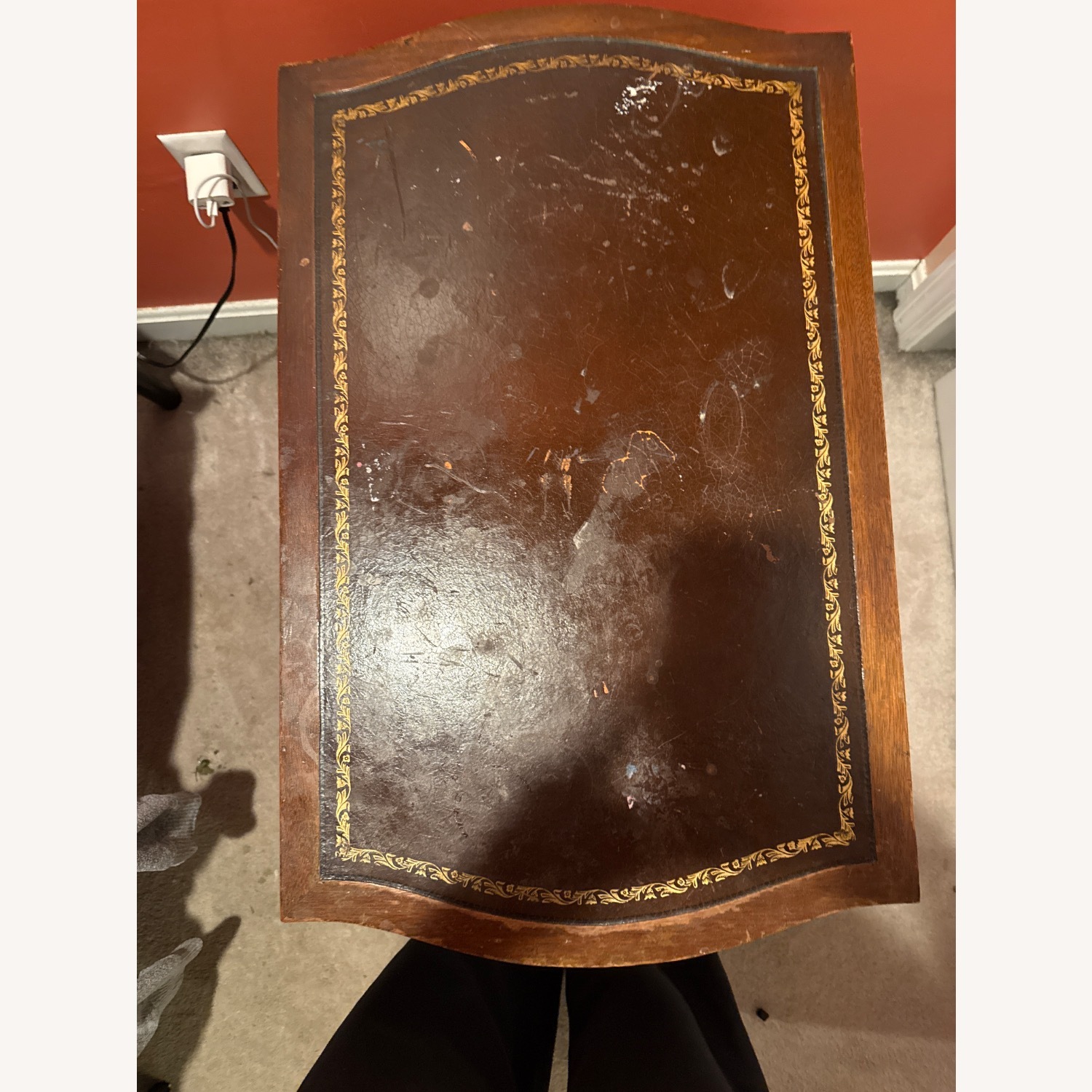 Dark Brown Wood Nightstands - image-4