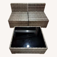 Dark Brown Plastic Patio Furniture