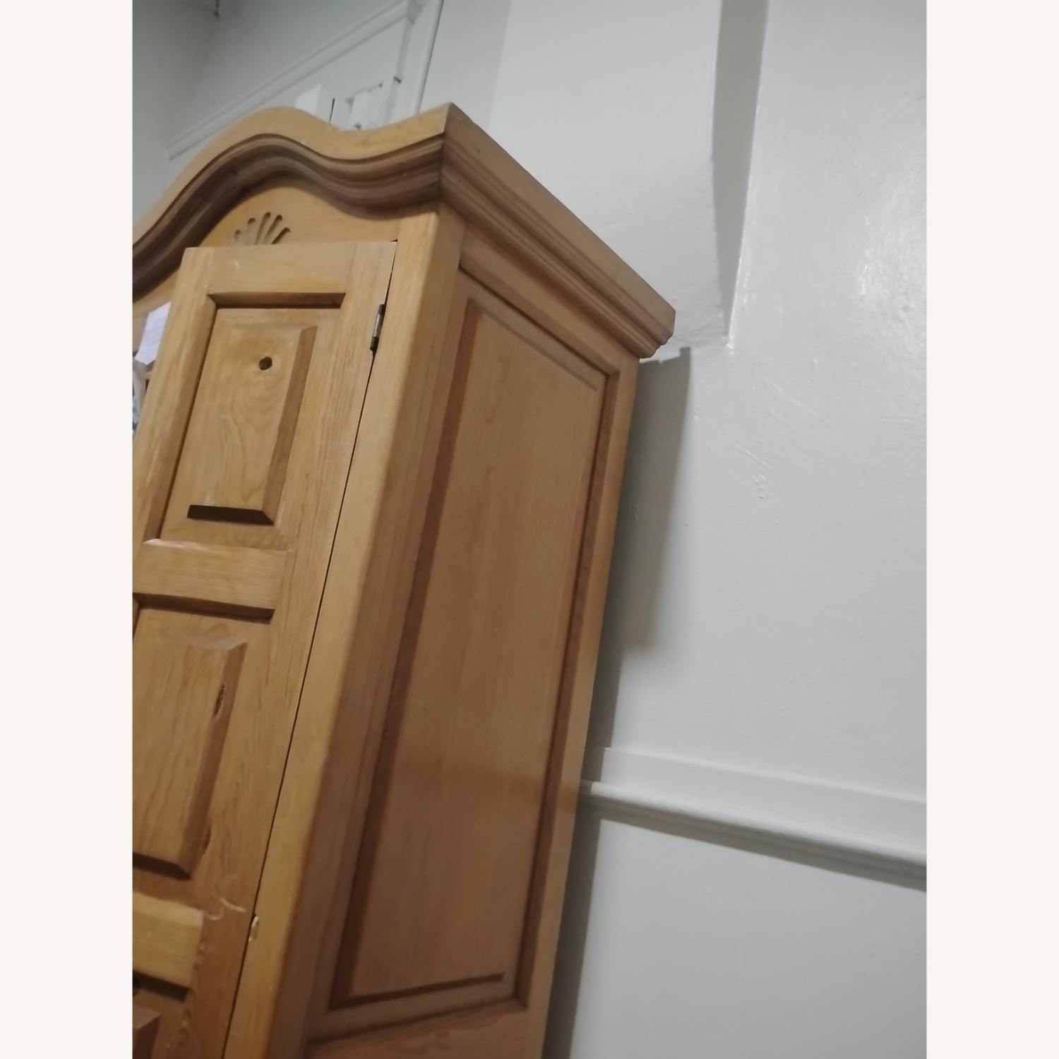 Colonial Oak Hutch - image-2