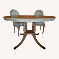 Vintage/Antique Natural Wood Dining Sets