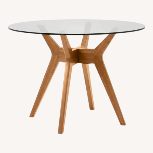 Used West Elm Jensen Round Dining Table for sale on AptDeco