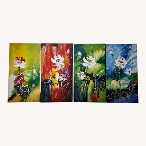 Used  Wall Decor Multi Color Wall Paintings for sale on AptDeco