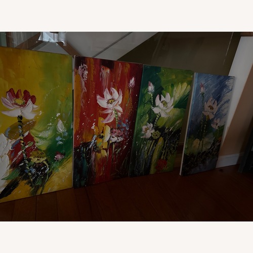 Used  Wall Decor Multi Color Wall Paintings for sale on AptDeco