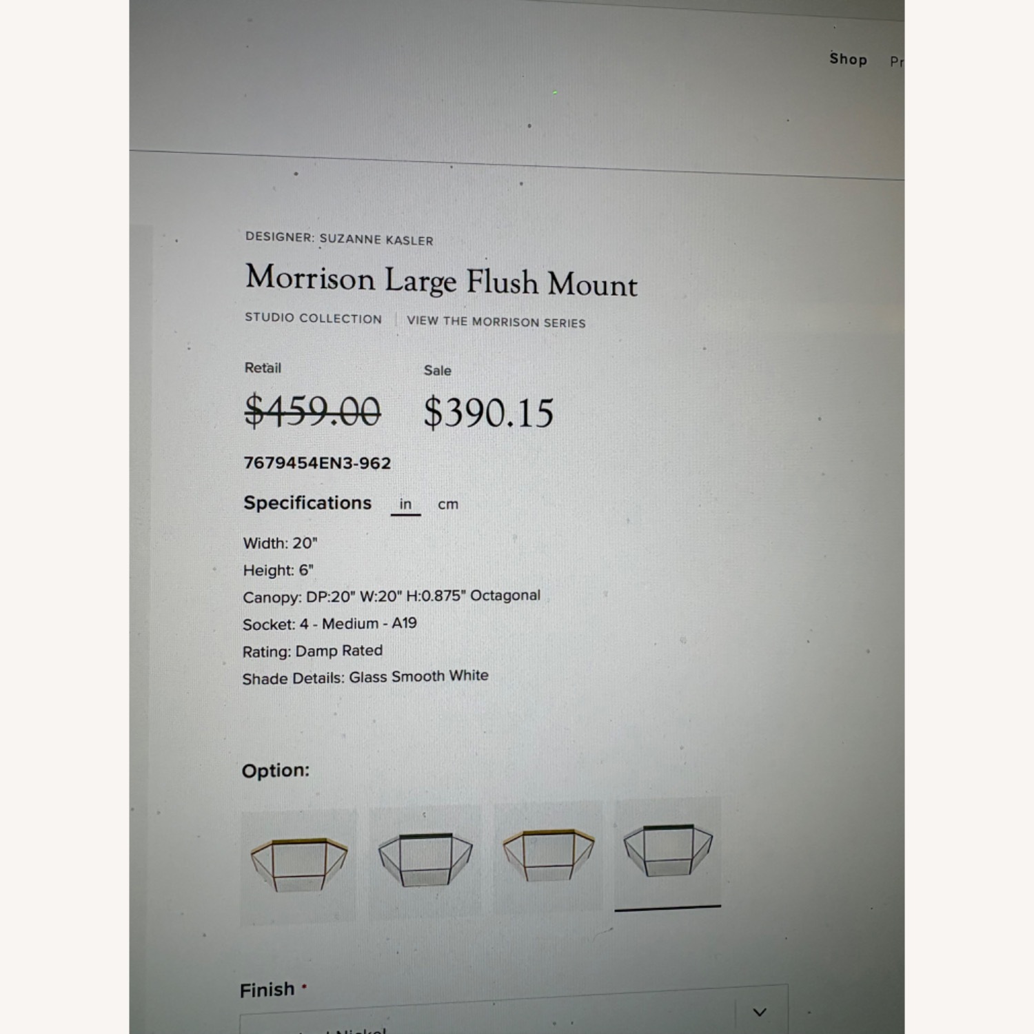 Visual Comfort Lighting Lights Ceiling Lamp - image-2