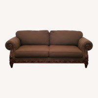 Broyhill Furniture Green Fabric 3+ Seater Sofa
