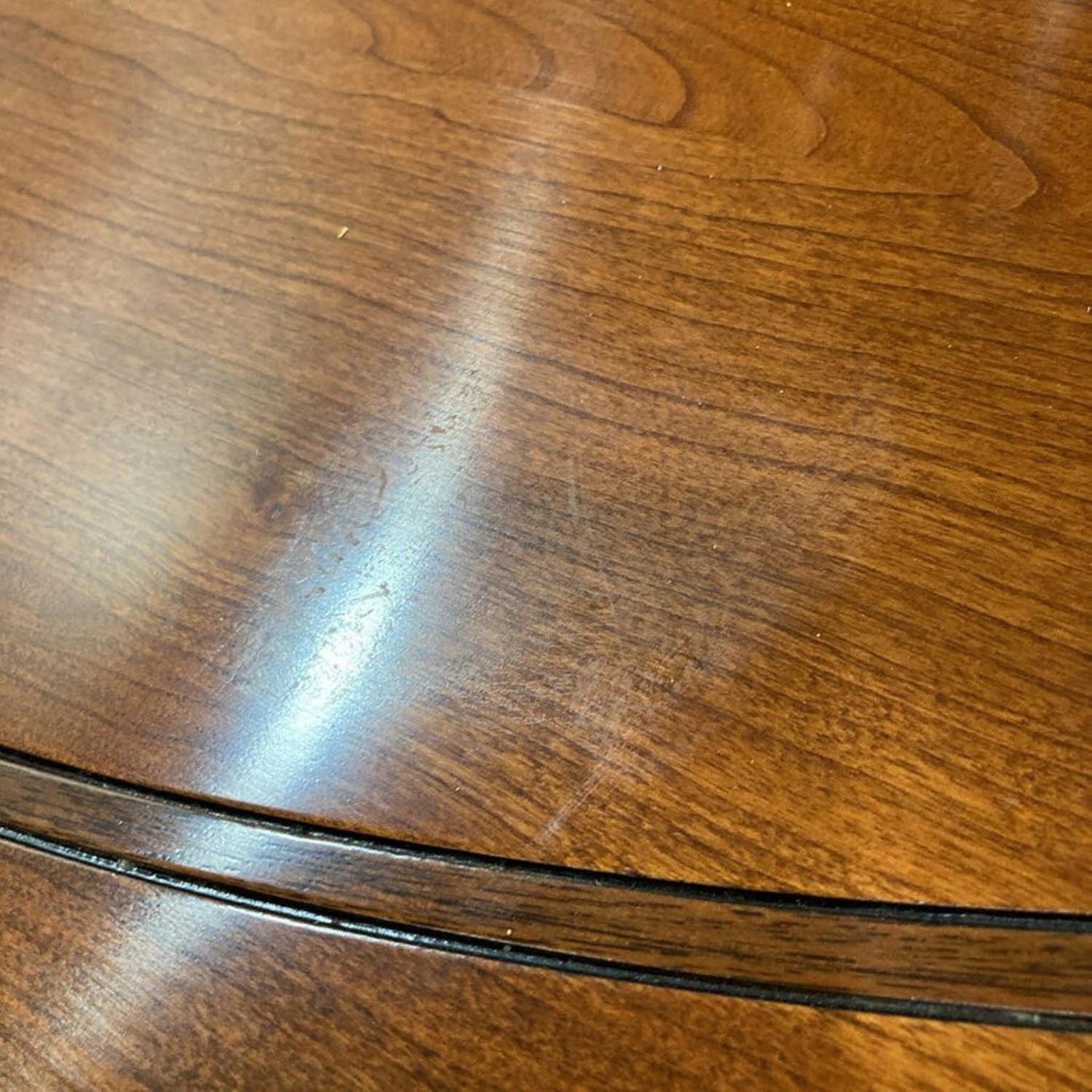 Stickley Pedestal Solid Wood Dining Table - image-5