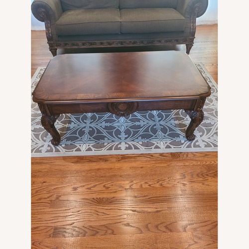 Used Mahogany Coffee Table for sale on AptDeco