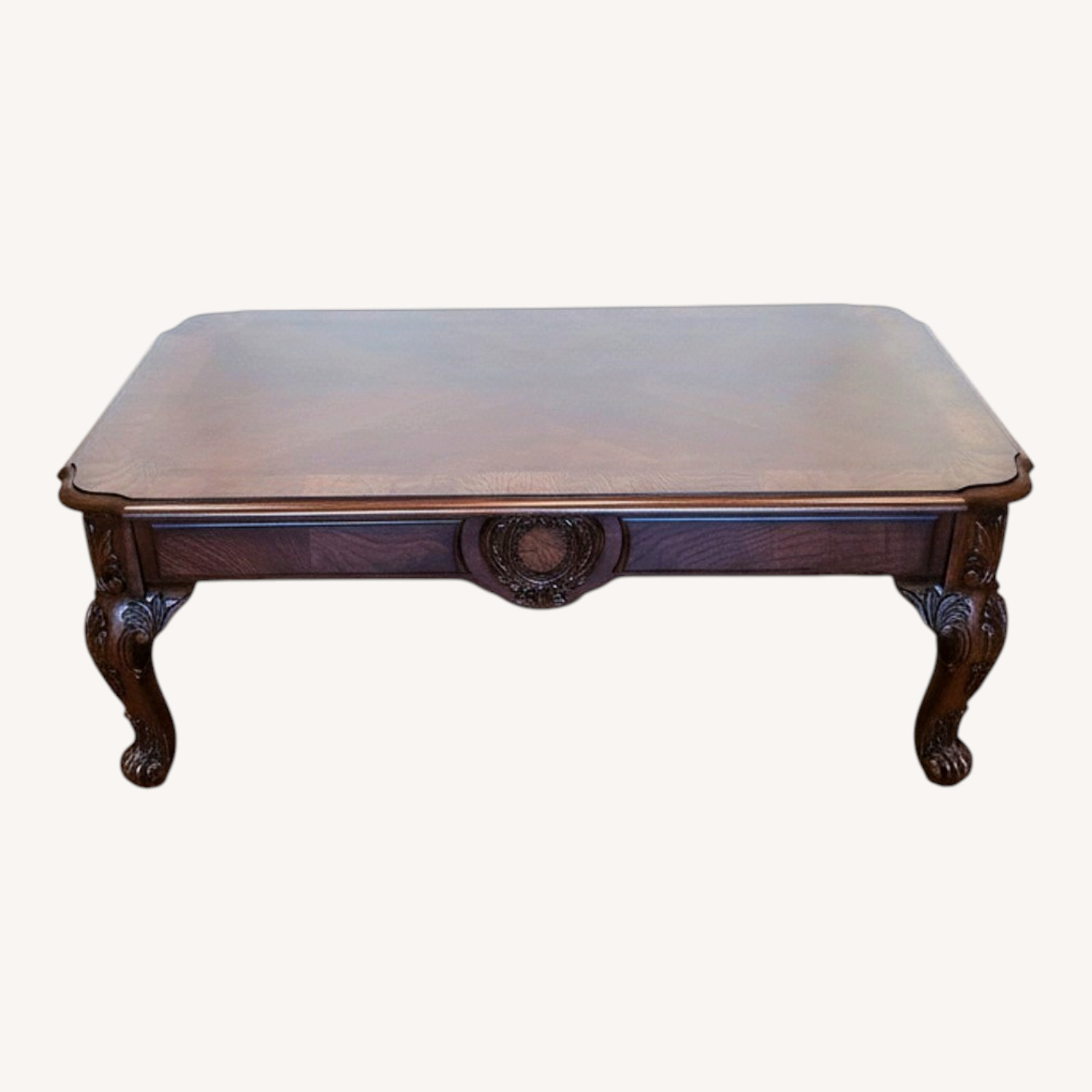 Mahogany Coffee Table - image-0