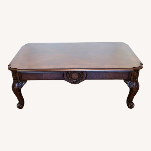 Used Mahogany Coffee Table for sale on AptDeco