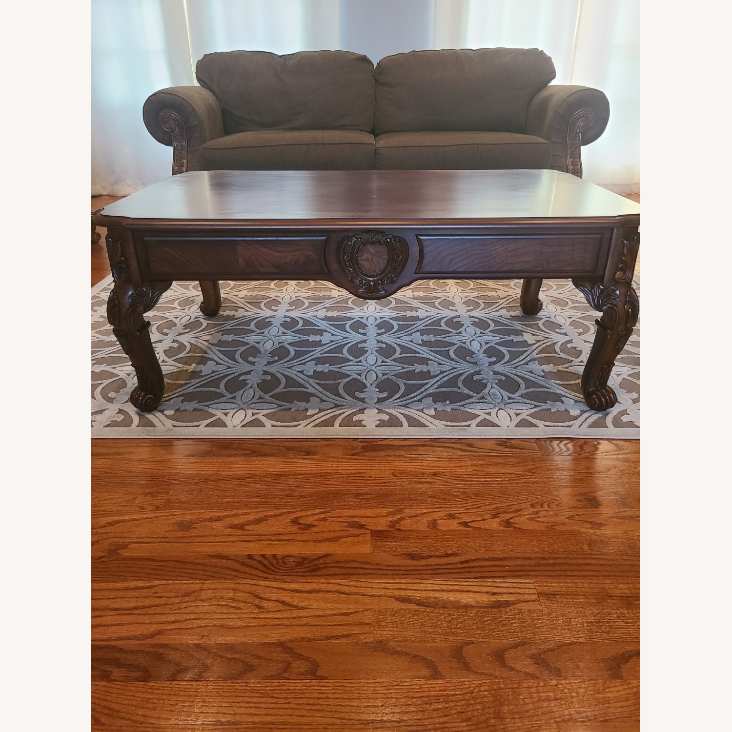 Mahogany Coffee Table - image-3