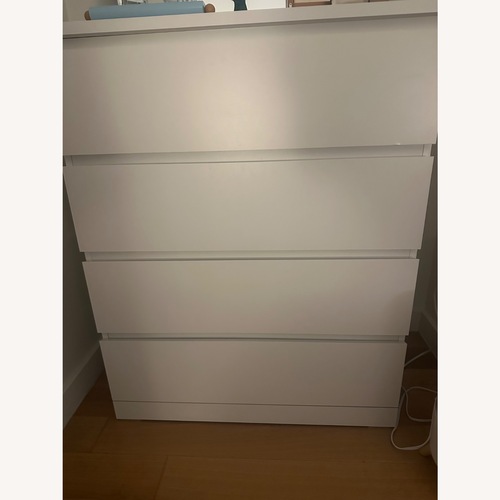 Used IKEA Storklinta White Dresser for sale on AptDeco