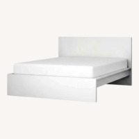 IKEA Malm White King Bed