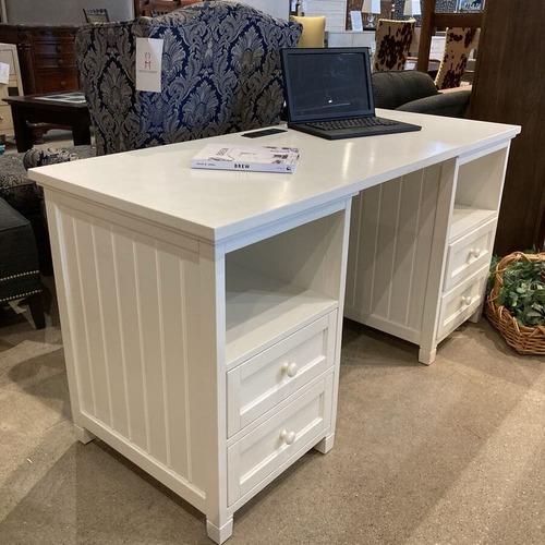 Used Pottery Barn Teen Beadboard Smart Storage Desk for sale on AptDeco