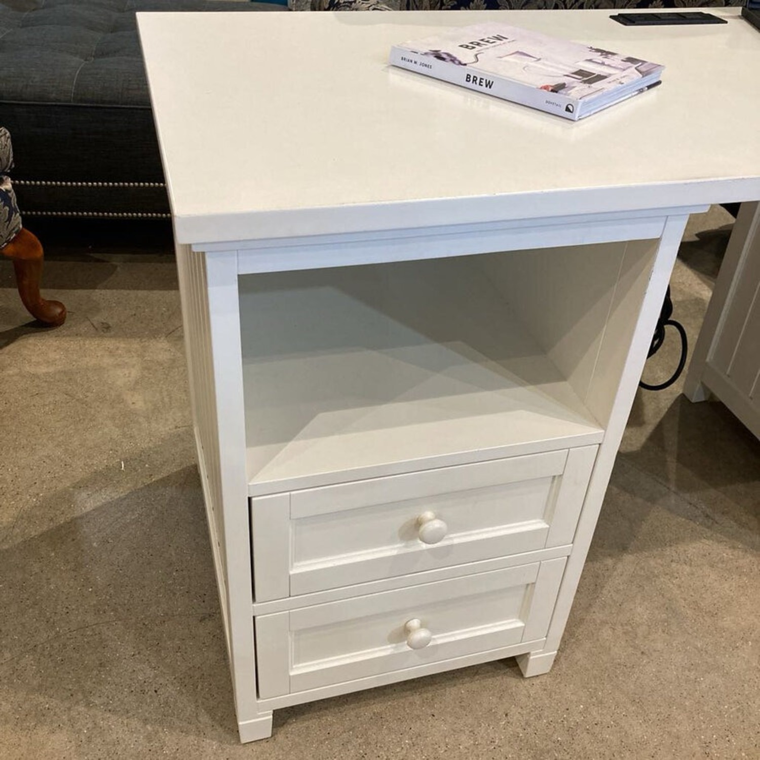 Pottery Barn Teen Beadboard Smart Storage Desk - image-5